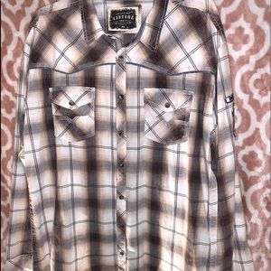 Men’s BKE rustic button down